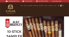 Desktop Screenshot of cigarmalaysia.com