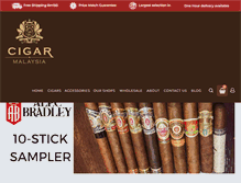 Tablet Screenshot of cigarmalaysia.com